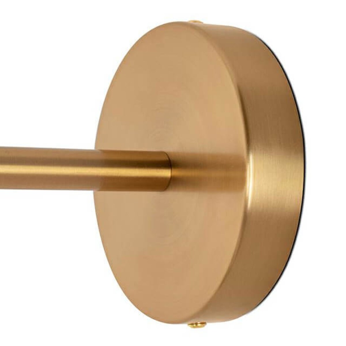 Klasyczna ścienna lampa Riva MSE010100394 Moosee metalowa złota