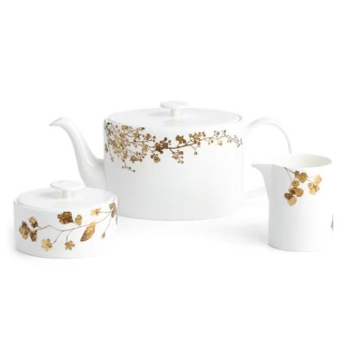 Zestaw dzbanek, cukiernica, mlecznik Vera Wang Jardin Wedgwood