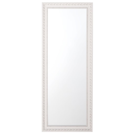 Lustro ścienne 50 x 130 cm białe MAULEON