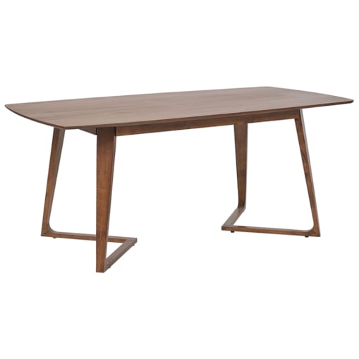 Stół do jadalni 180 x 90 cm ciemne drewno HUXTER