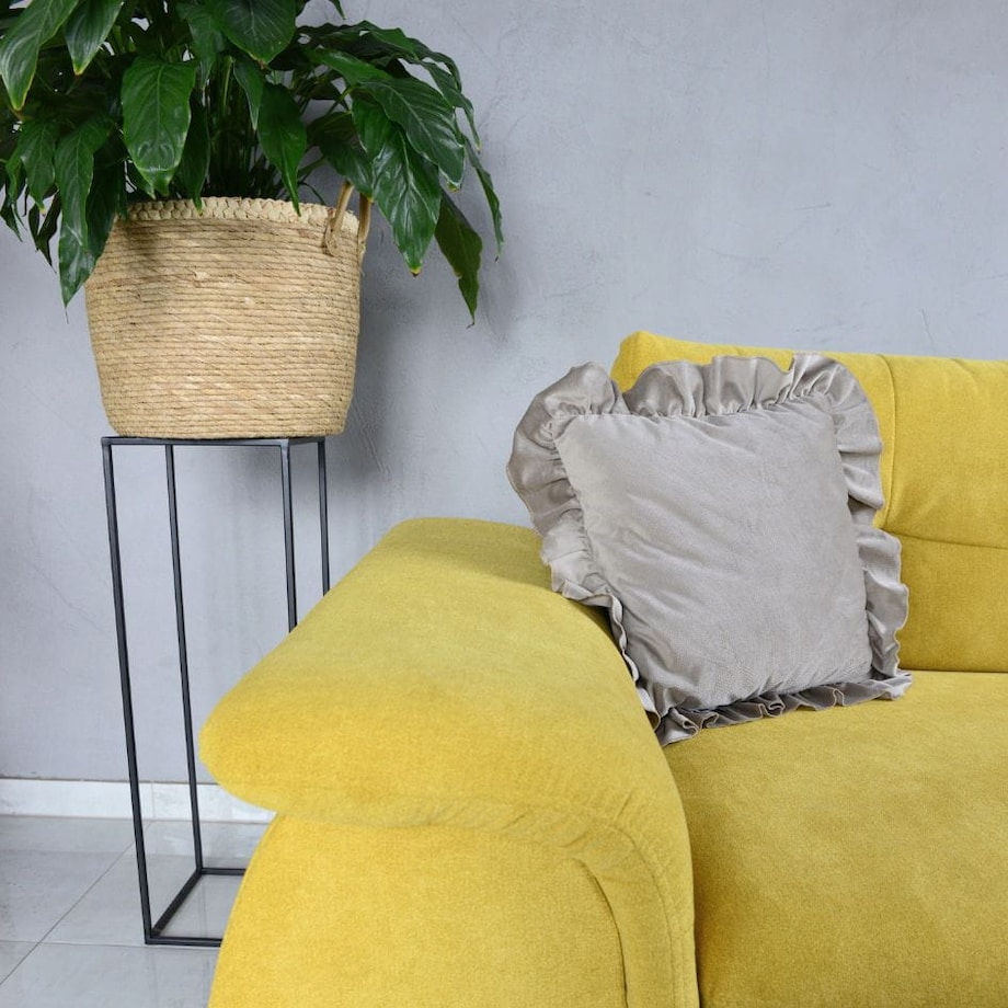 Poszewka Pościel Na Poduszkę Jasiek Z Falbanką 40X40 Boho Beż