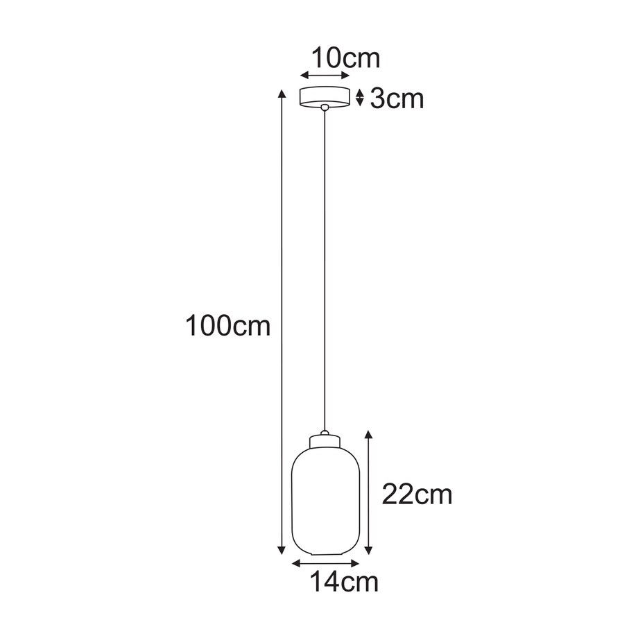 Lampa wisząca K-5730 z serii VILAR