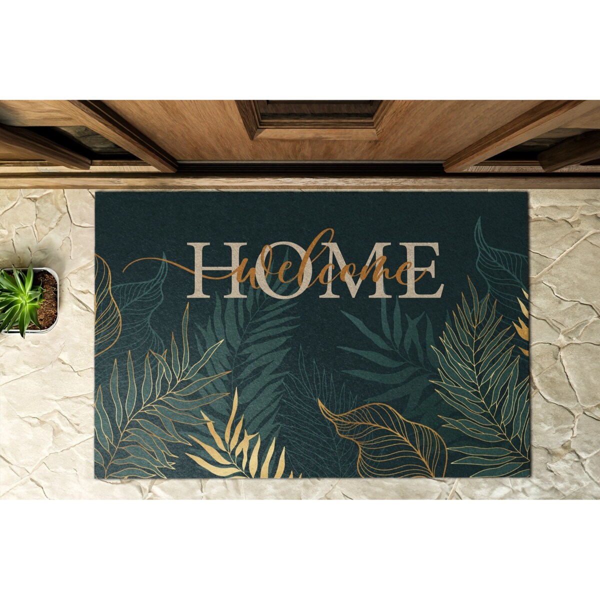 Wycieraczka zewnętrzna XXL Welcome home 150x100cm