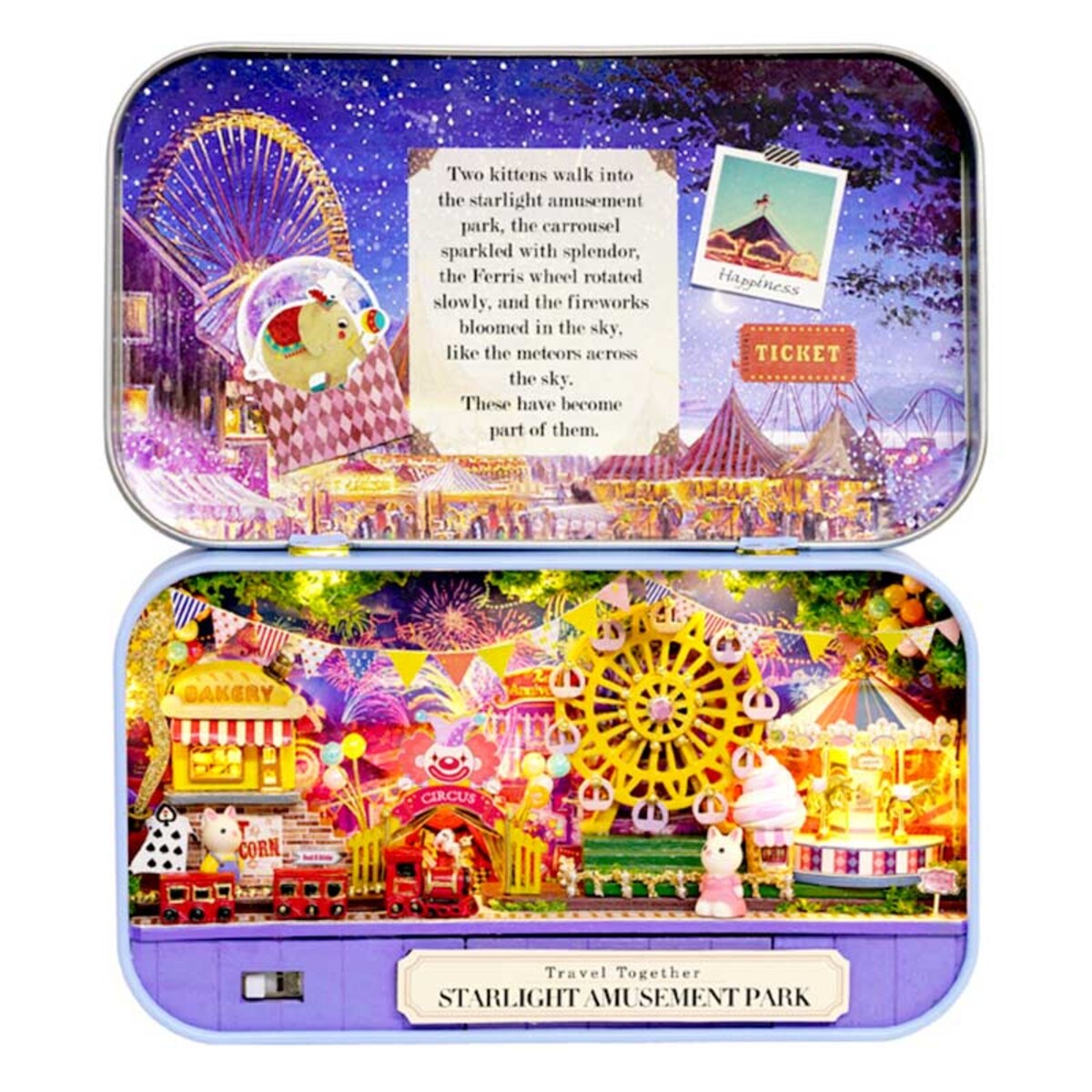 Miniaturowy domek DIY - Wesołe miasteczko