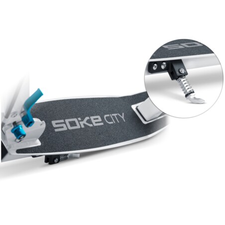 Hulajnoga miejska składana Soke City biała