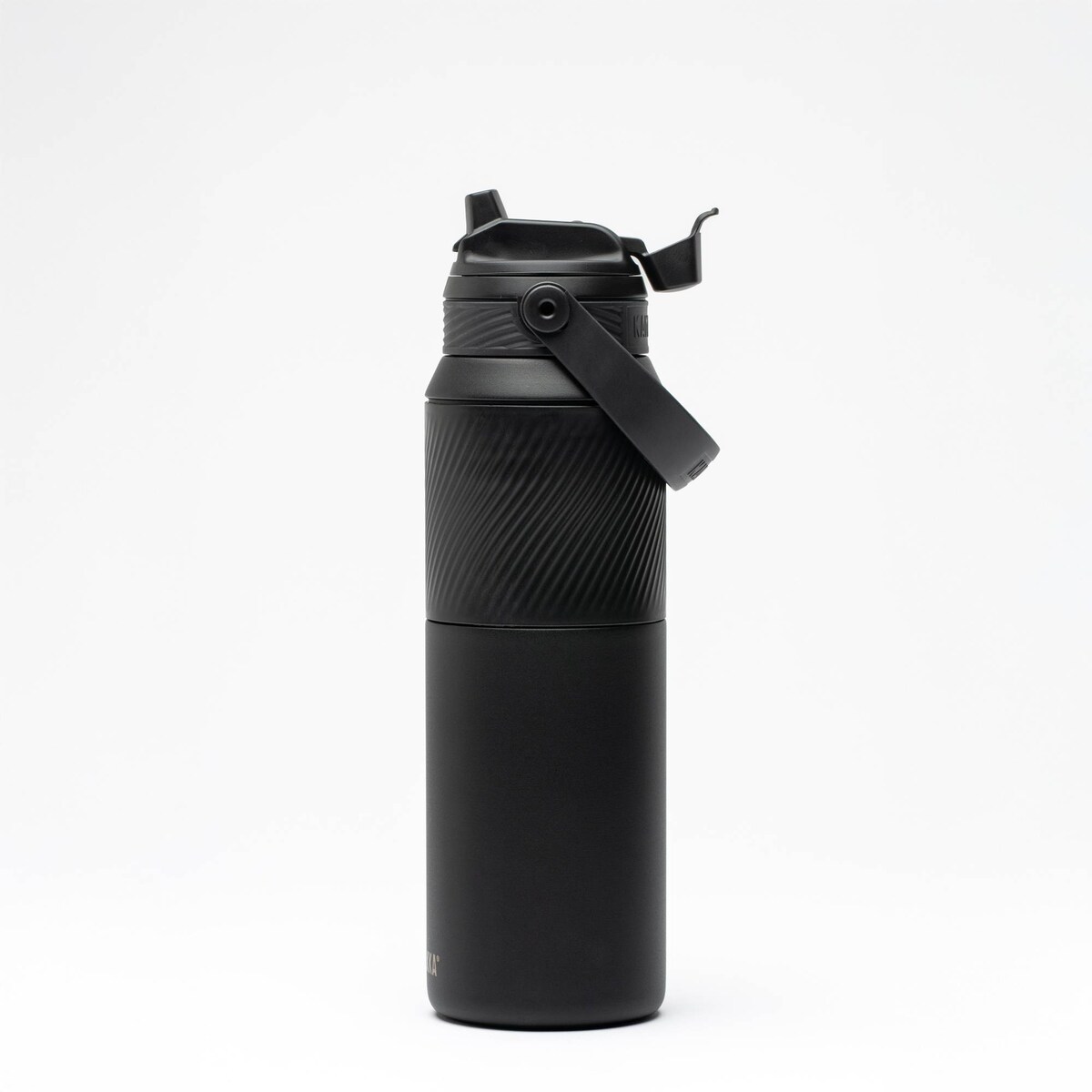 Butelka termiczna na wodę termos ze słomką Dupla Insulated 1000ml - Black Raven