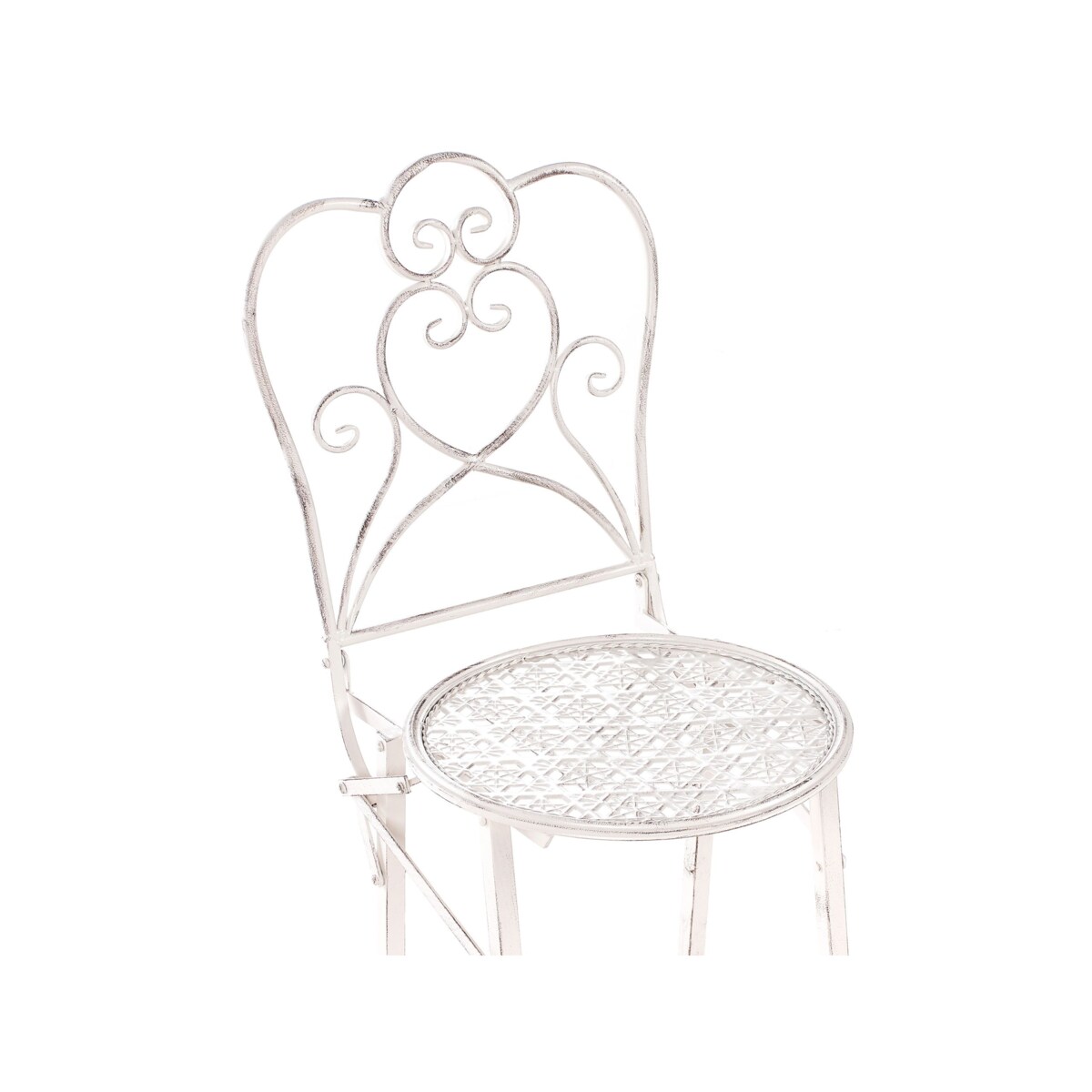 Zestaw ogrodowy barowy Składane TRIESTE Metal Jasnobeżowy