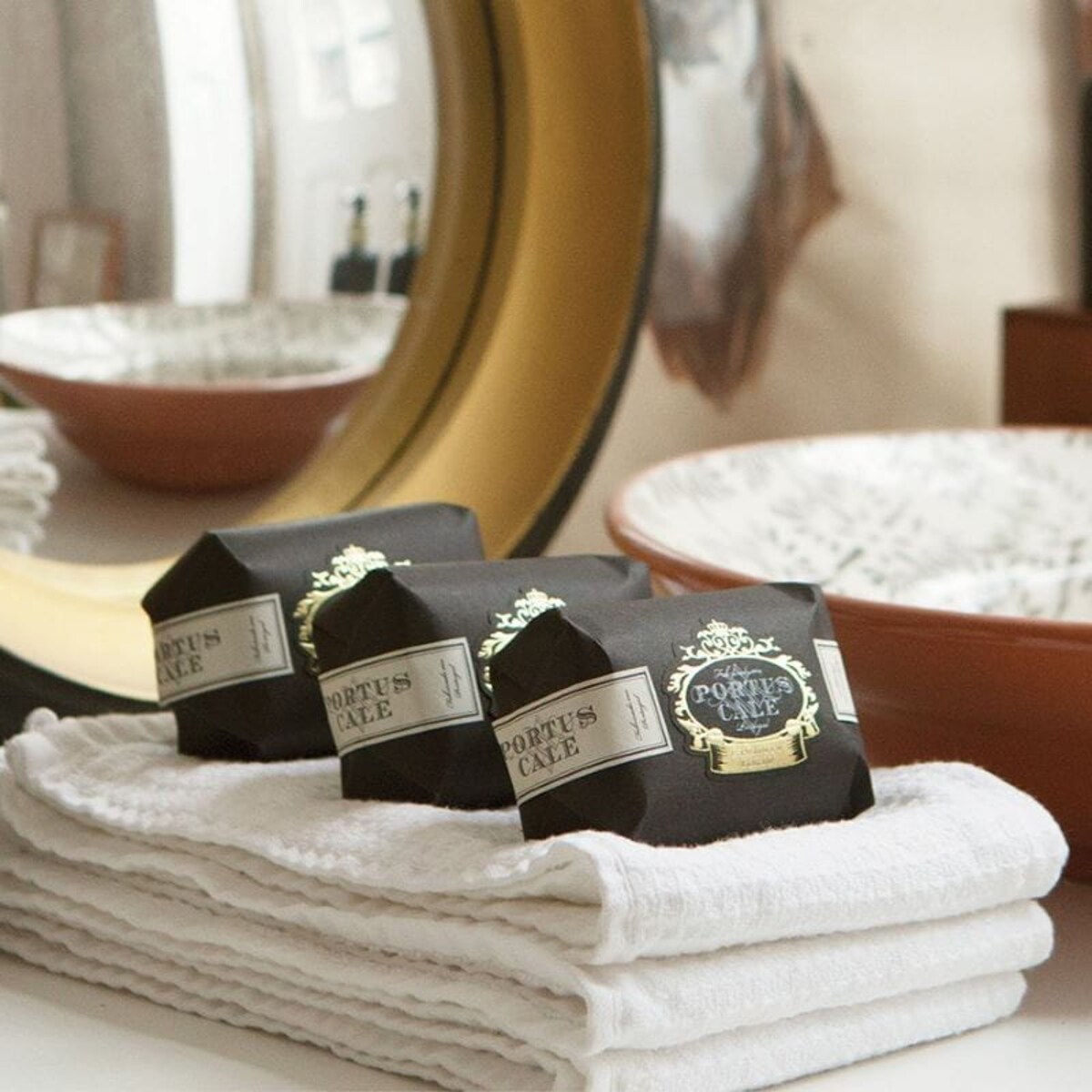 Mydła w kostce Portus Cale Ruby Red 3szt