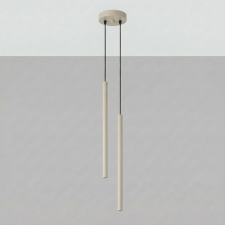 Lampa wisząca PASTELO 2 taupe