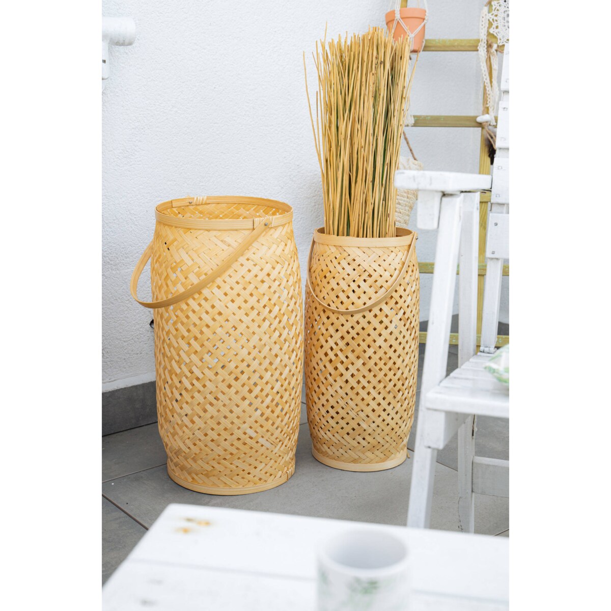 Lampiony bambusowe RITUALITY, 3 sztuki