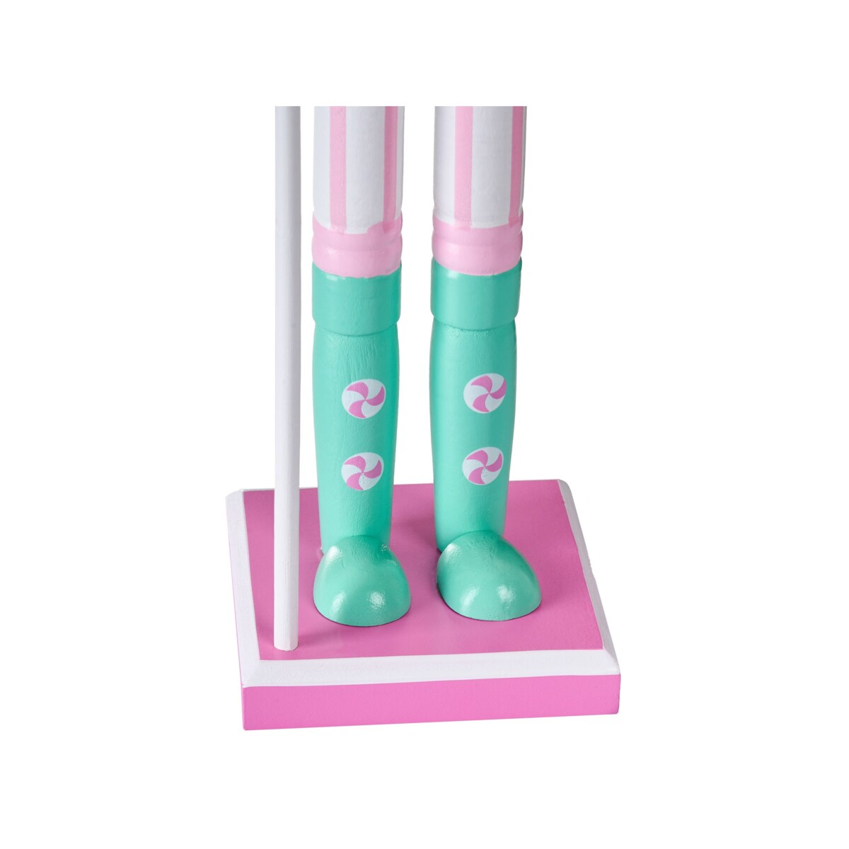 Figurka dekoracyjna DALALVEN Dziadek do orzechów 50 cm Różowy