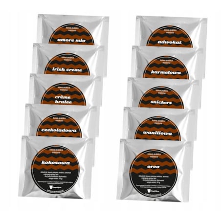 Zestaw prezentowy upominkowy "LOVE BOX" - kawy, herbaty, lizak czekoladowy - prezent upominek na walentynki dla chłopaka dziewczyny niej niego żony męża kobiety faceta mężczyzny