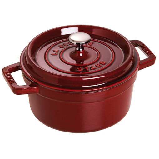 Garnek żeliwny okrągły Staub - Grenadynowy, 2.6 ltr