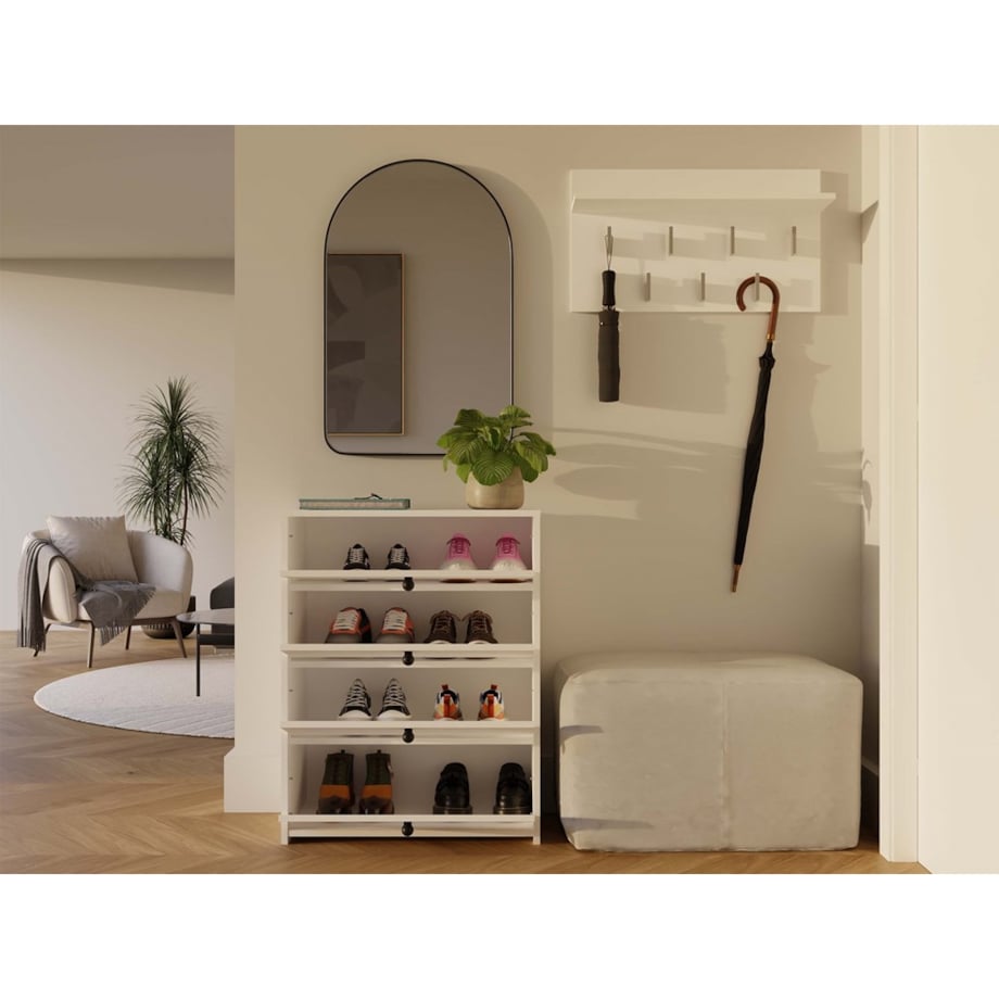 Szafka na obuwie LOKA BIAŁA