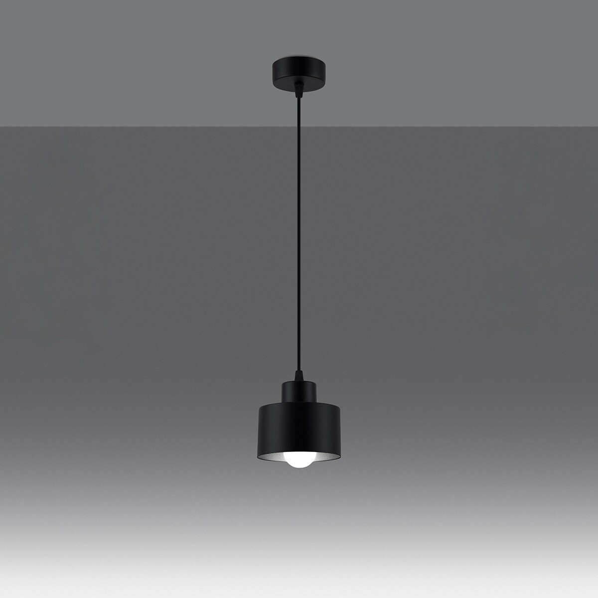 Lampa wisząca SAVAR 1 czarna