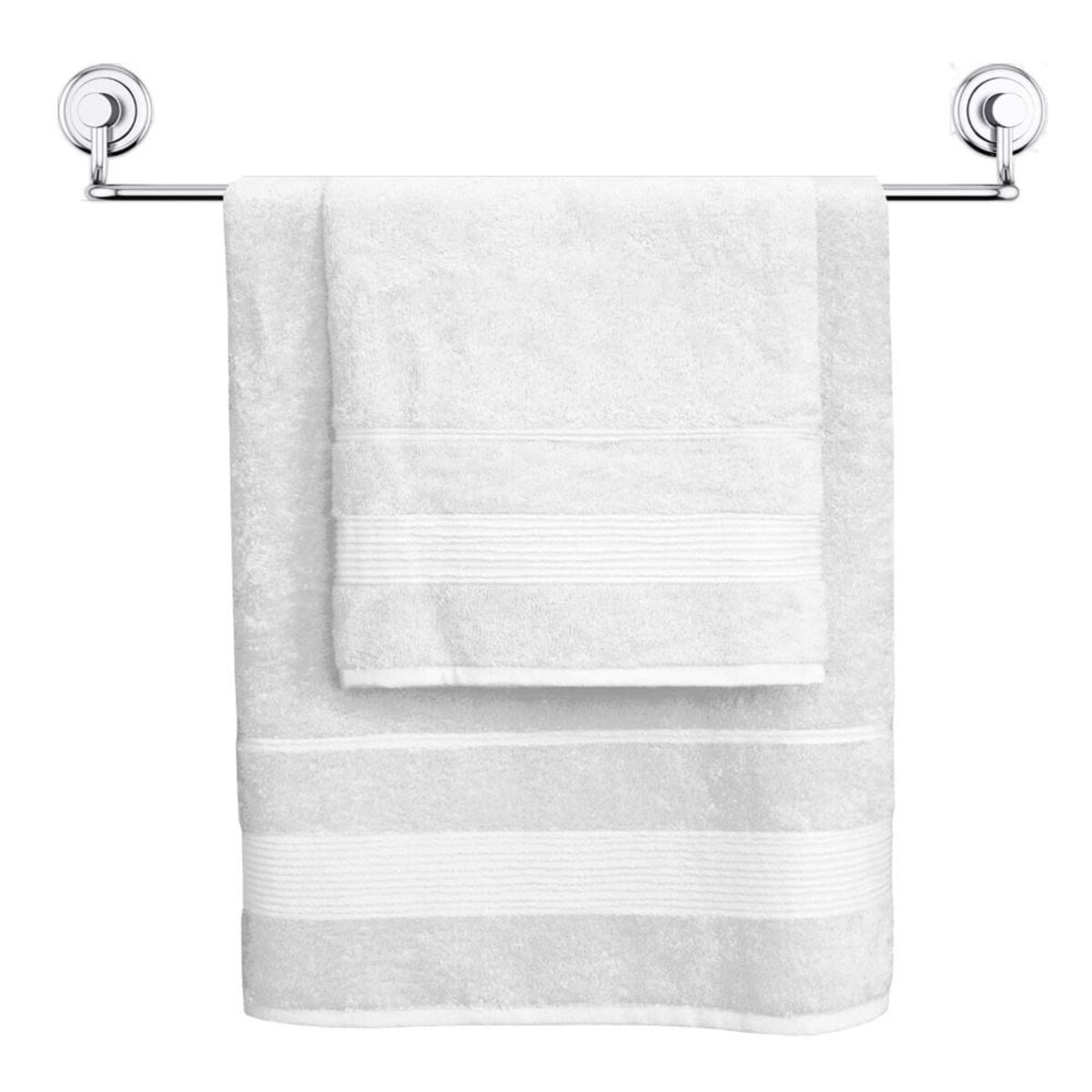 Ręcznik bambusowy 50x90 Bamboo Moreno kolor biały