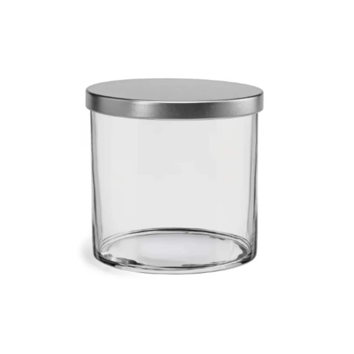 POJEMNIK NA ŻYWNOŚĆ SILVER 10 CM