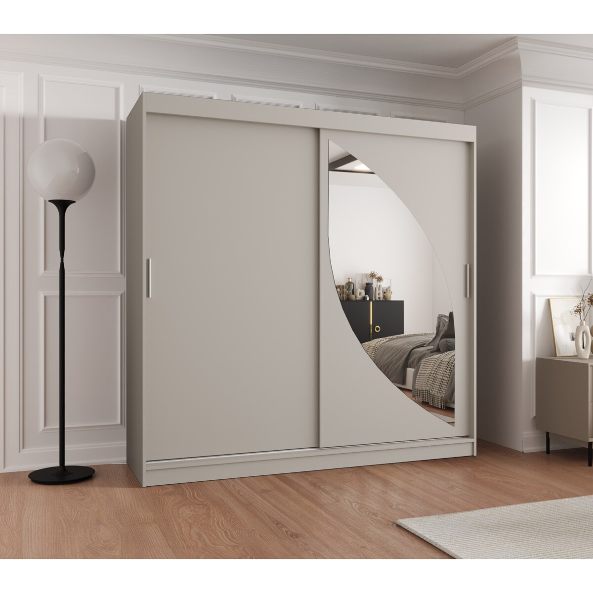 Szafa przesuwna MILO 200 kaszmir