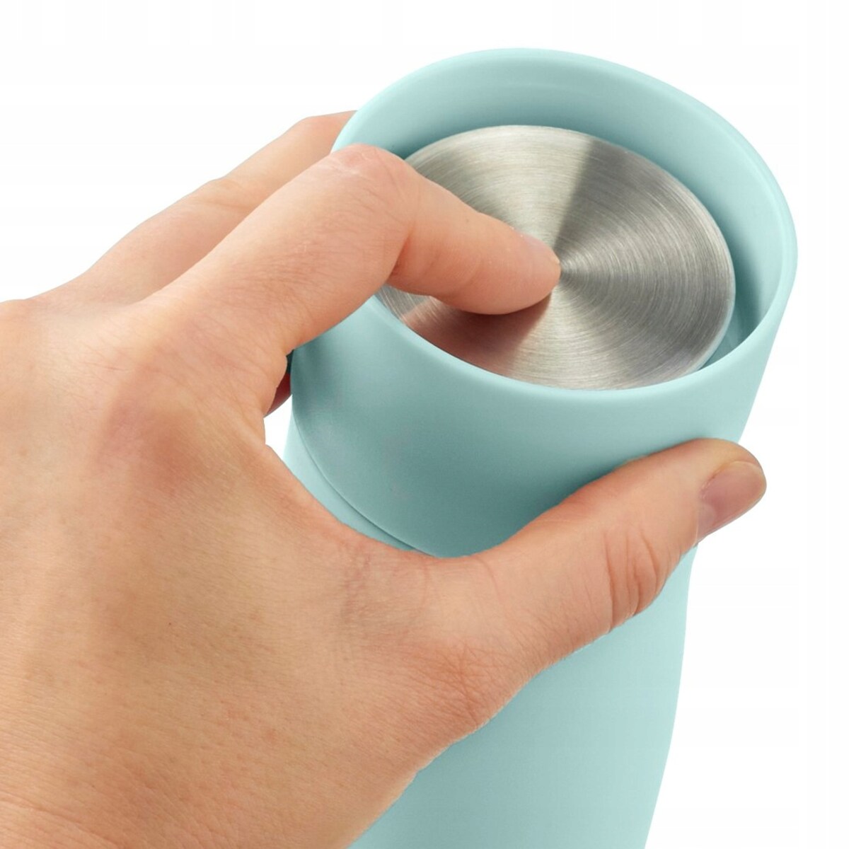 XAVAX Kubek termiczny bidon termos miętowy 400 ml