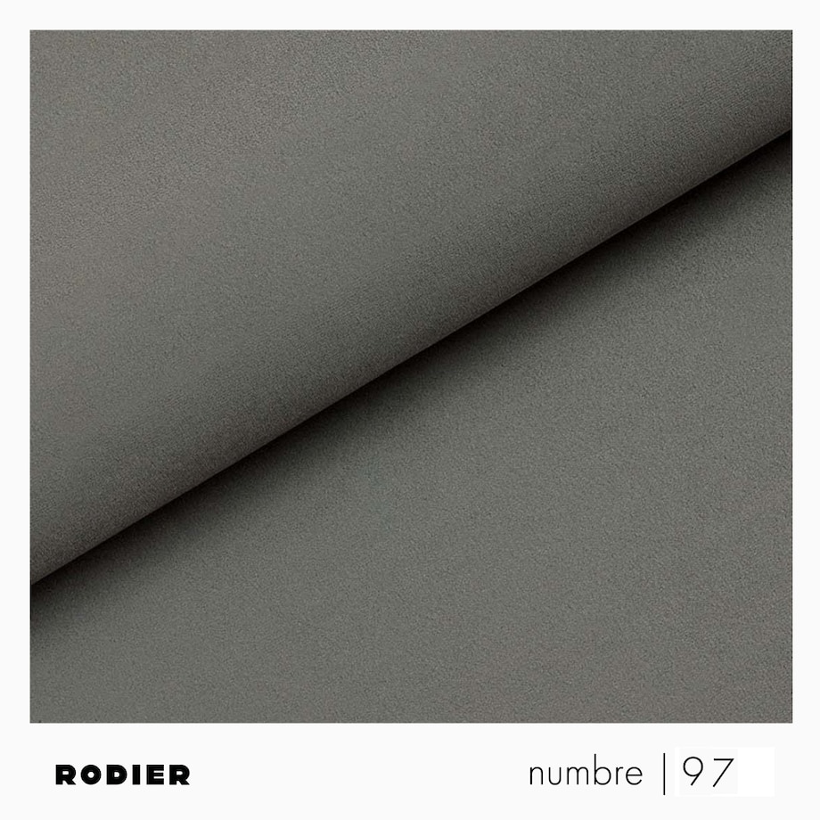 Puf Tuil srebrnoszary