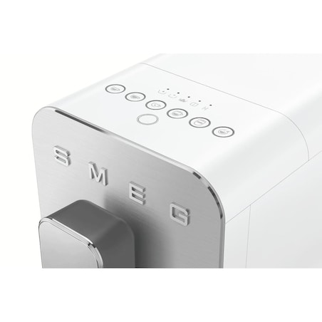 Automatyczny Ekspres do Kawy 19 Bar, Thermoblock, Pojemnik na Mleko, Biały