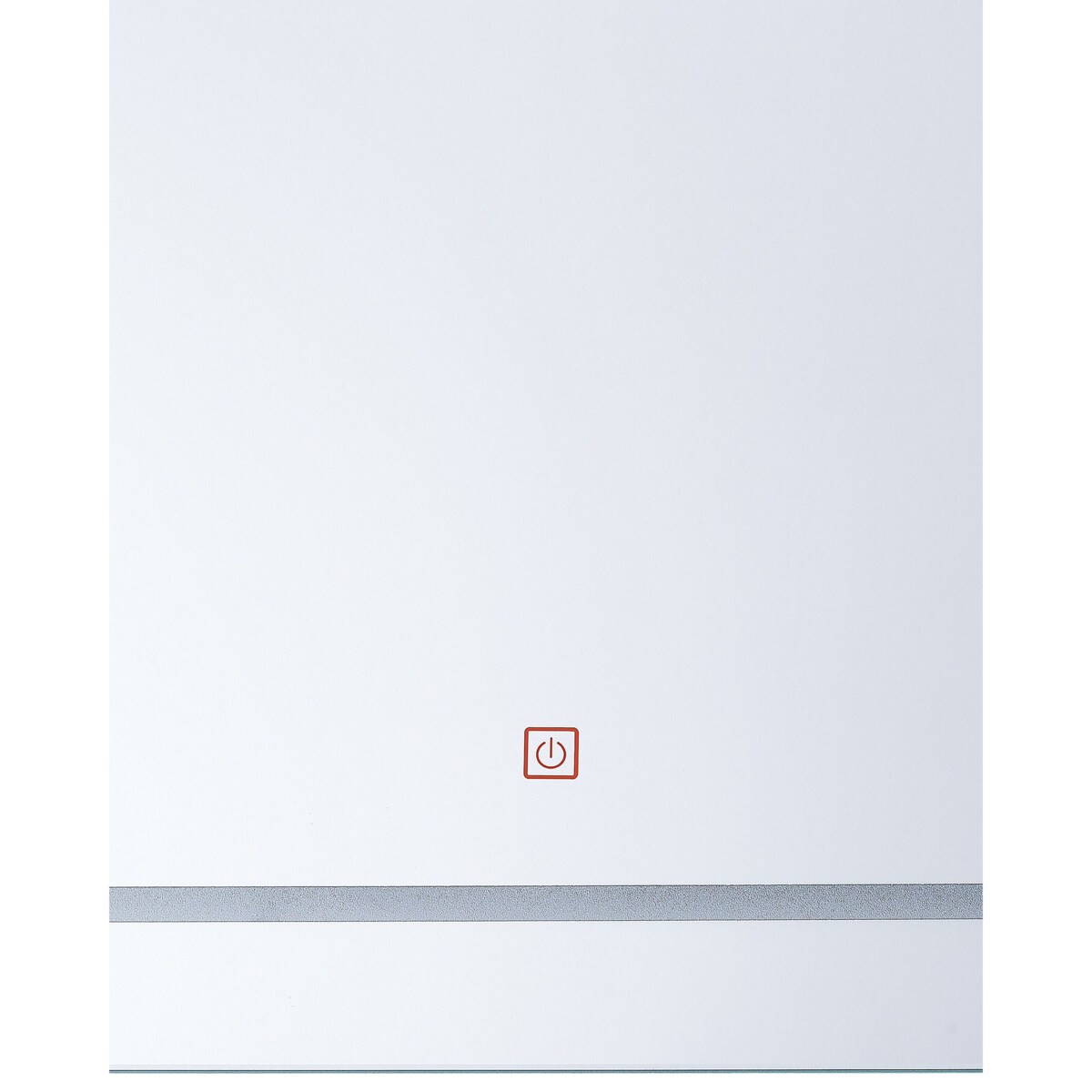 Lustro ścienne 60 x 80 cm srebrne WASSY