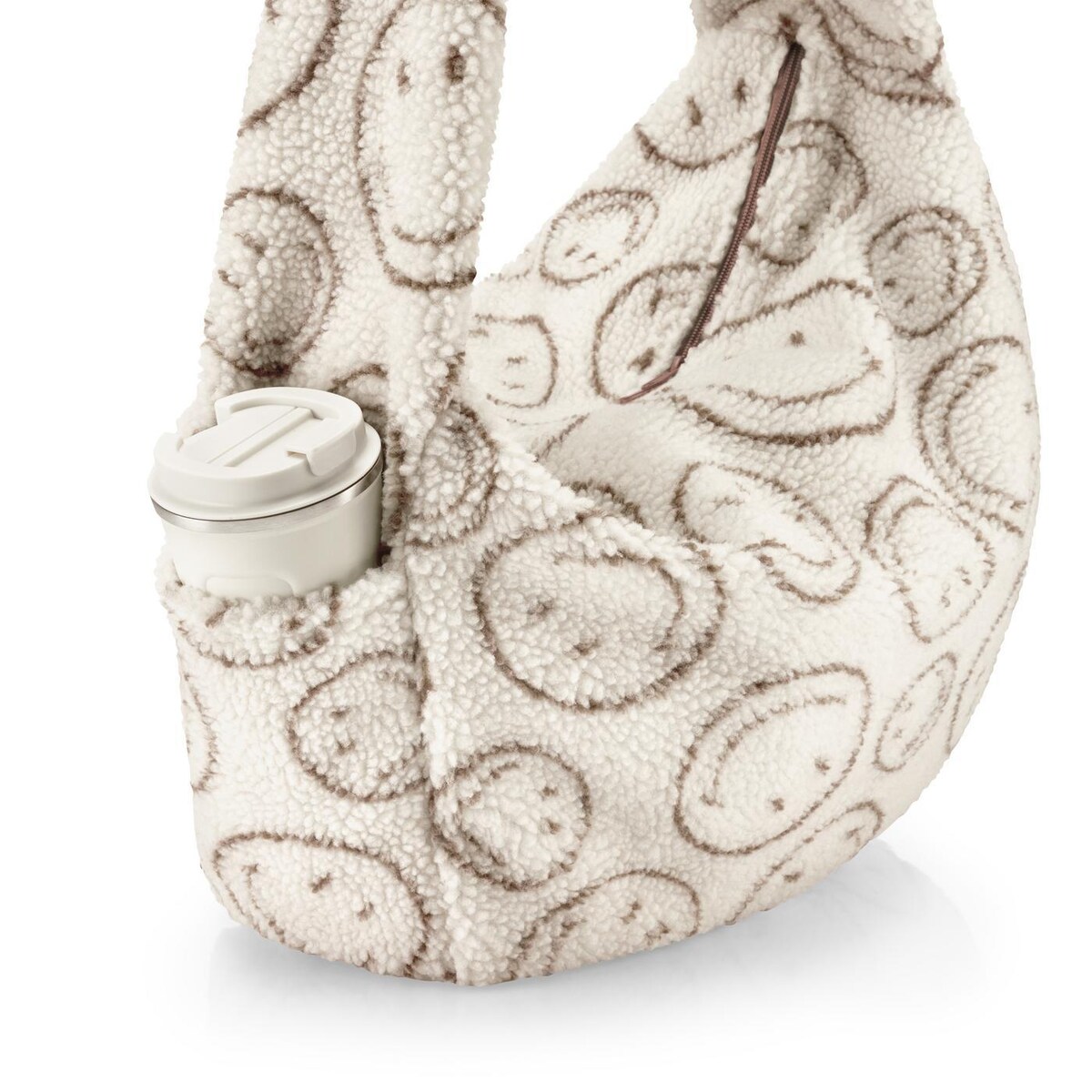 Torba MOONBAG, smiley® teddy chocolate