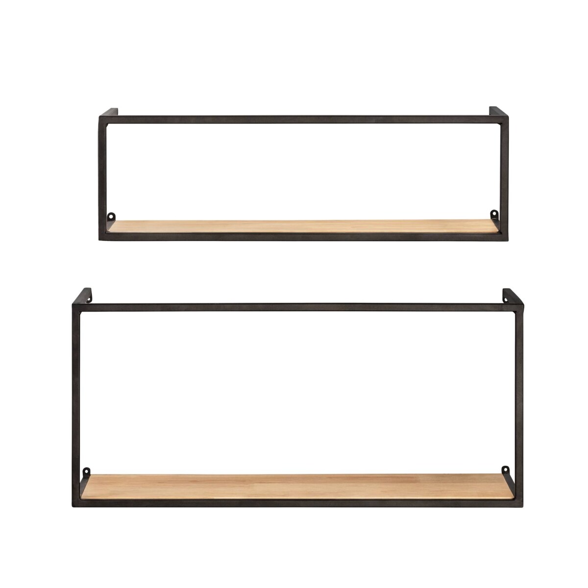 Półki na ścianę do pokoju GEO, 2 sztuki, WENKO