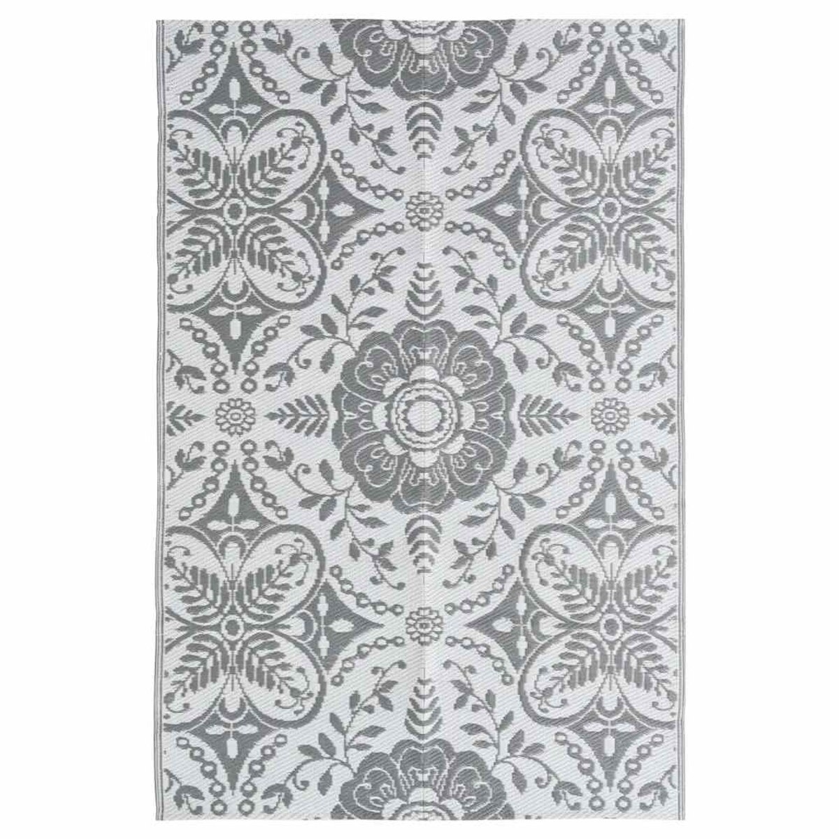 vidaXL Dywan na zewnątrz, ARAKIL jasnoszary, 190x290 cm, PP