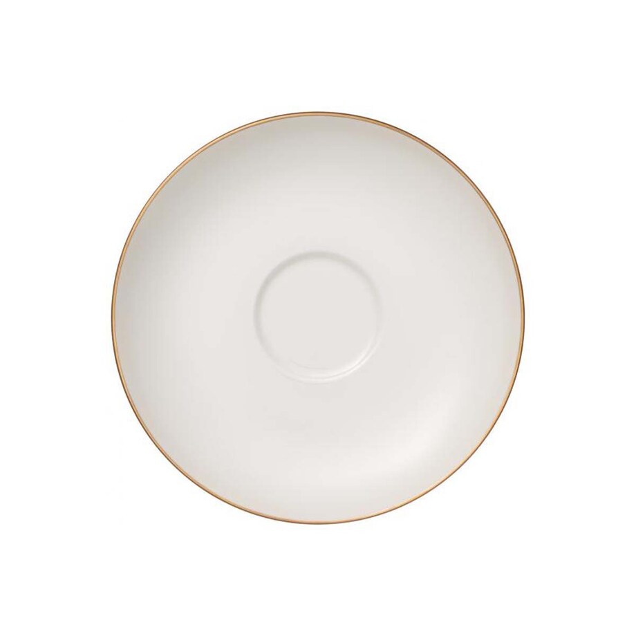Spodek do filiżanki do herbaty Anmut Gold, 15 cm, Villeroy & Boch