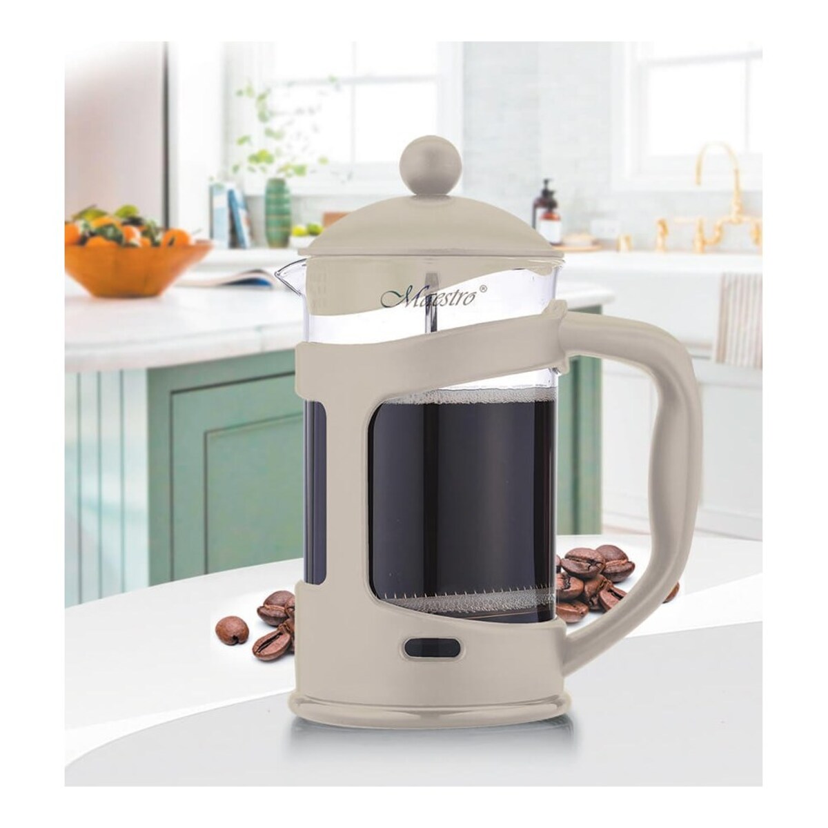 Maestro zaparzacz do kawy herbaty 800ml french press MR1665800IVORY