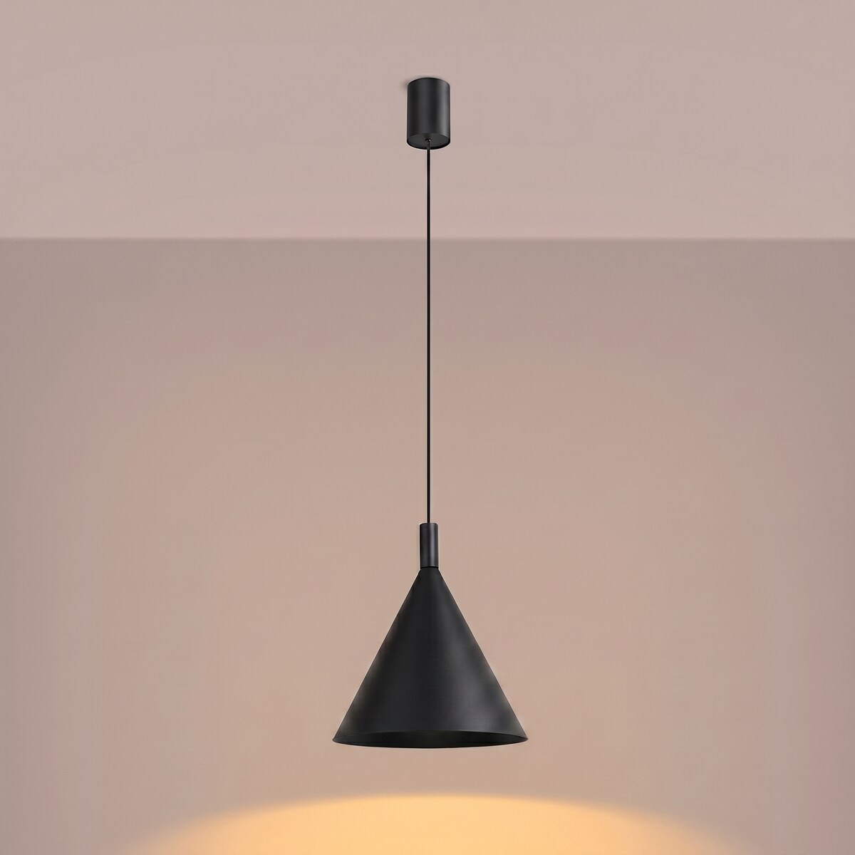 Lampa wisząca NOX 25 czarna