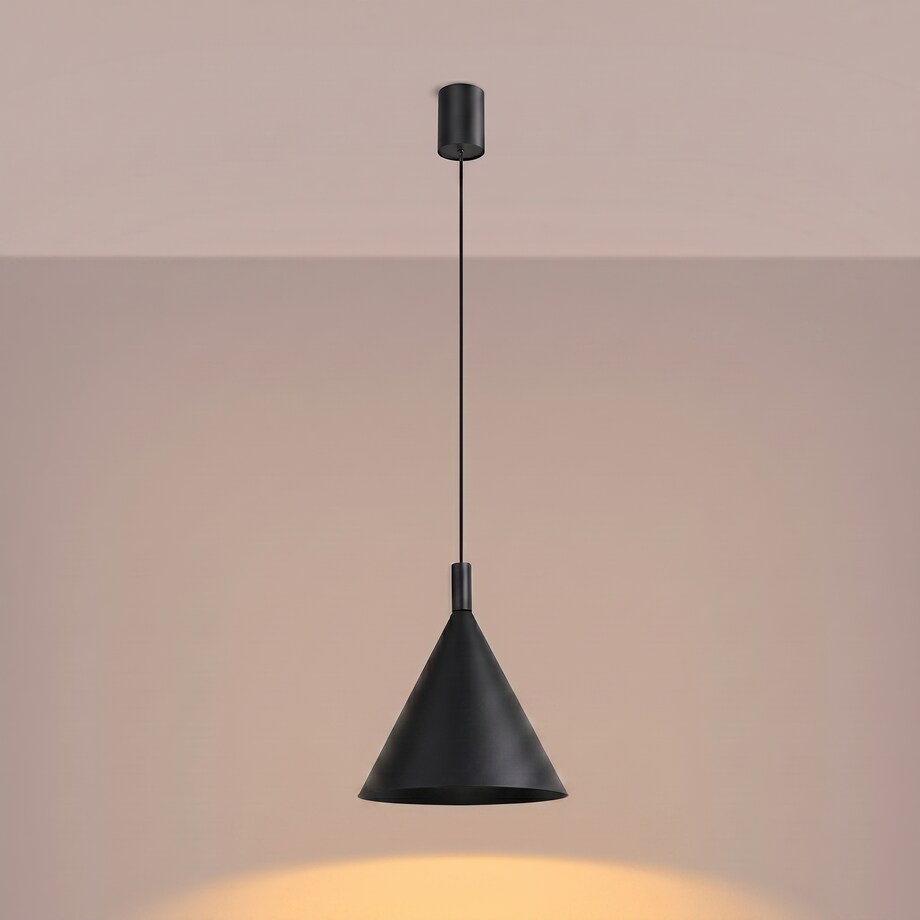 Lampa wisząca NOX 25 czarna