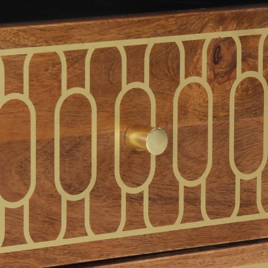 vidaXL Szafka nocna, 50x33x62 cm, lite drewno mango