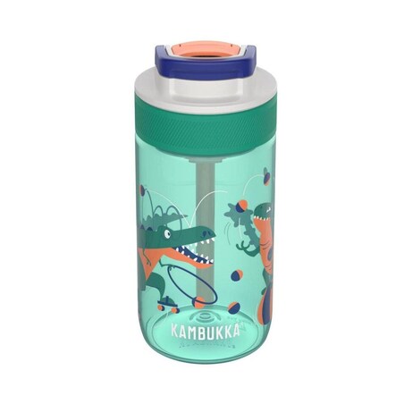 Butelka dla dzieci (400 ml) Juggling Dino Lagoon Kambukka