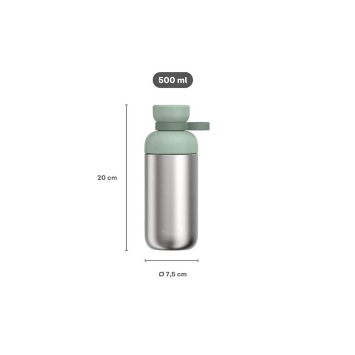 Butelka na wodę stalowa Vita 500 ml Nordic Sage 107740094700