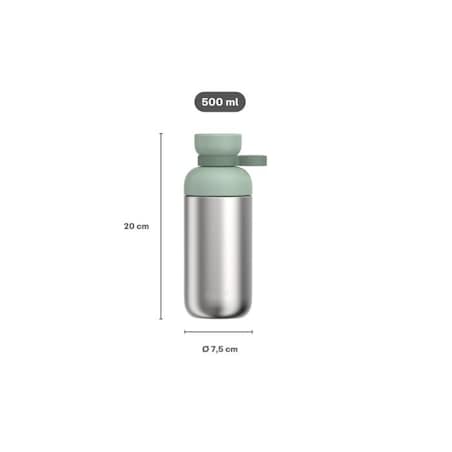 Butelka na wodę stalowa Vita 500 ml Nordic Sage 107740094700