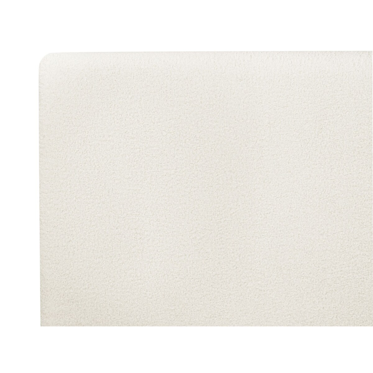 Łóżko z LED i zagłówkiem boucle 160 x 200 cm brązowe ZEN