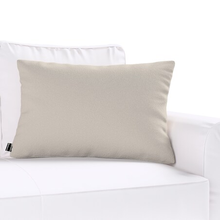 Poszewka Kinga na poduszkę prostokątną 47x28 jasno beżowa bukla