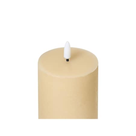 Zestaw 6 świec LED BRAISE 10/13/15 cm Beżowy