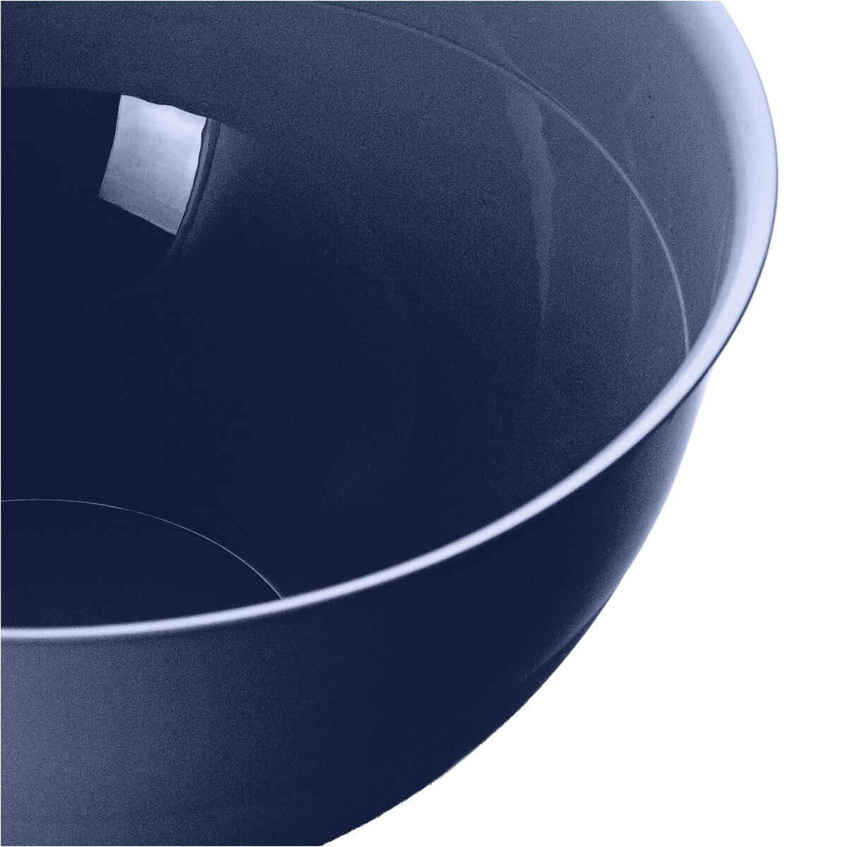 Miska Plastikowa Okrągła Kuchenna Zestaw Misek 3 Szt. Misa Ciemnoszara