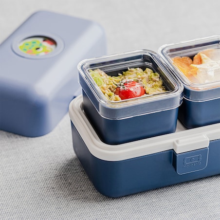 Lunchbox dziecięcy (niebieski) Tresor, 800 ml, Monbento