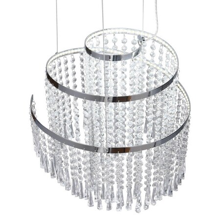 Kryształowy żyrandol Pomp R37341106 RL Light LED 30W 2700-6500K przezroczysty chrom