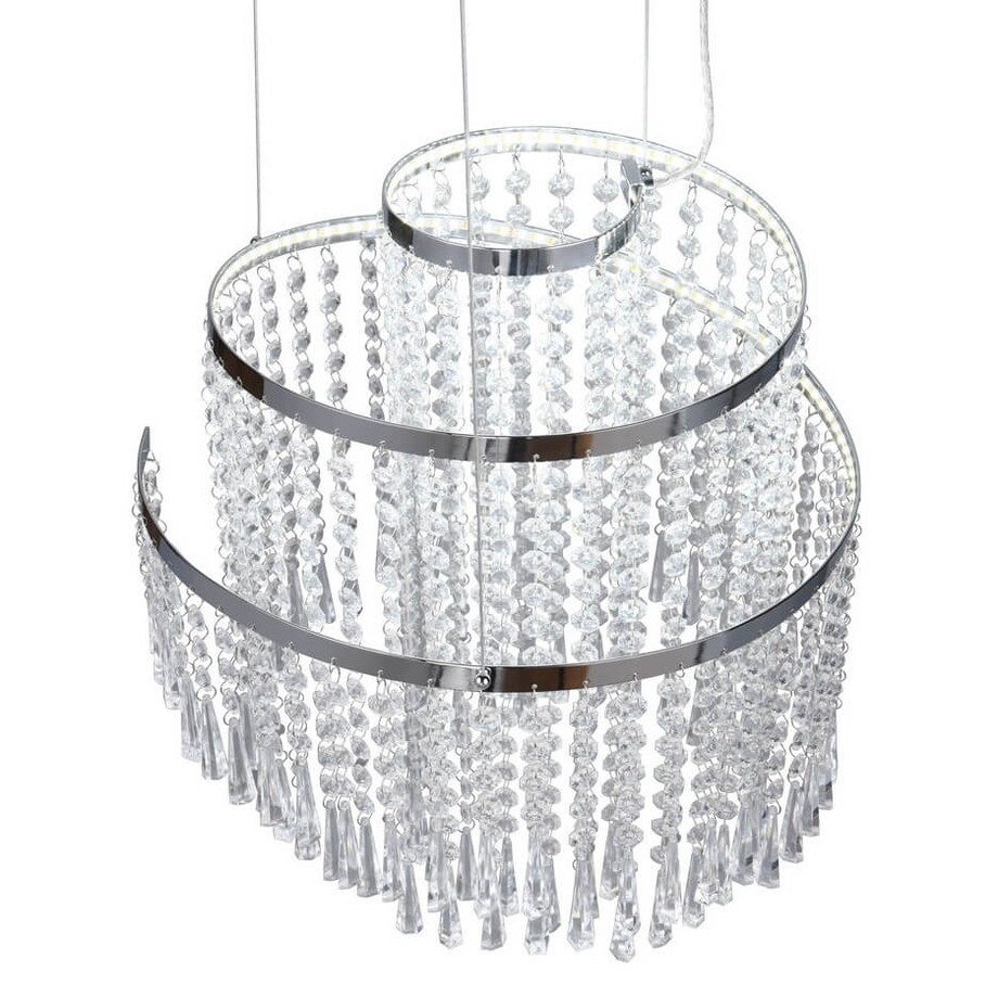 Kryształowy żyrandol Pomp R37341106 RL Light LED 30W 2700-6500K przezroczysty chrom