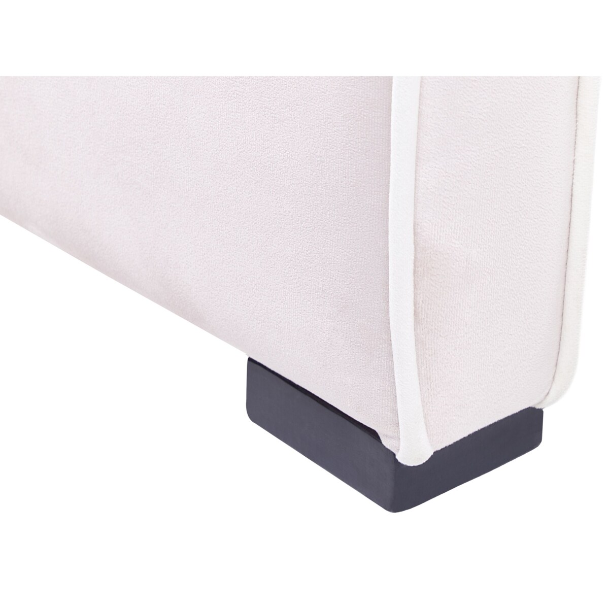 Łóżko welurowe 90 x 200 cm różowe TEENIE