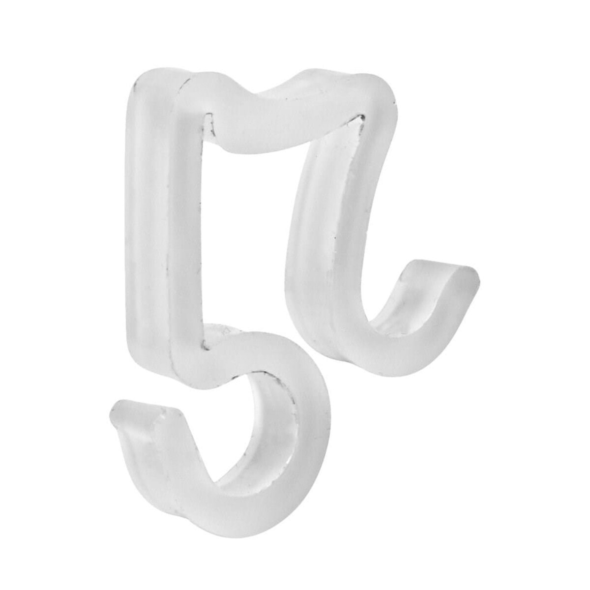 Zawieszka Uchwyty 24 x Hak Haczyk do Rynien Zawieszania Lampek Świątecznych