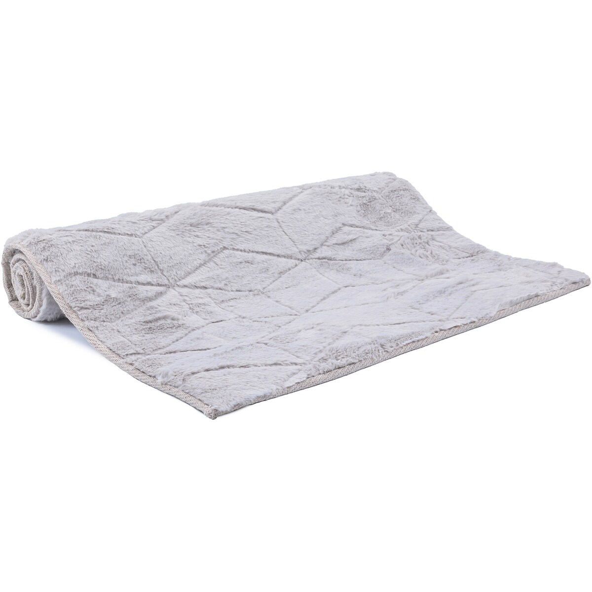 Dywan miękki Rabbit Prestige 120x160 cm e-floor OEKO-TEX szary