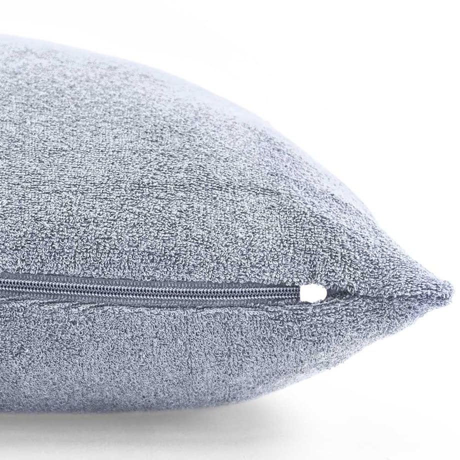 Poszewka frotte 40x40 kolor popiel