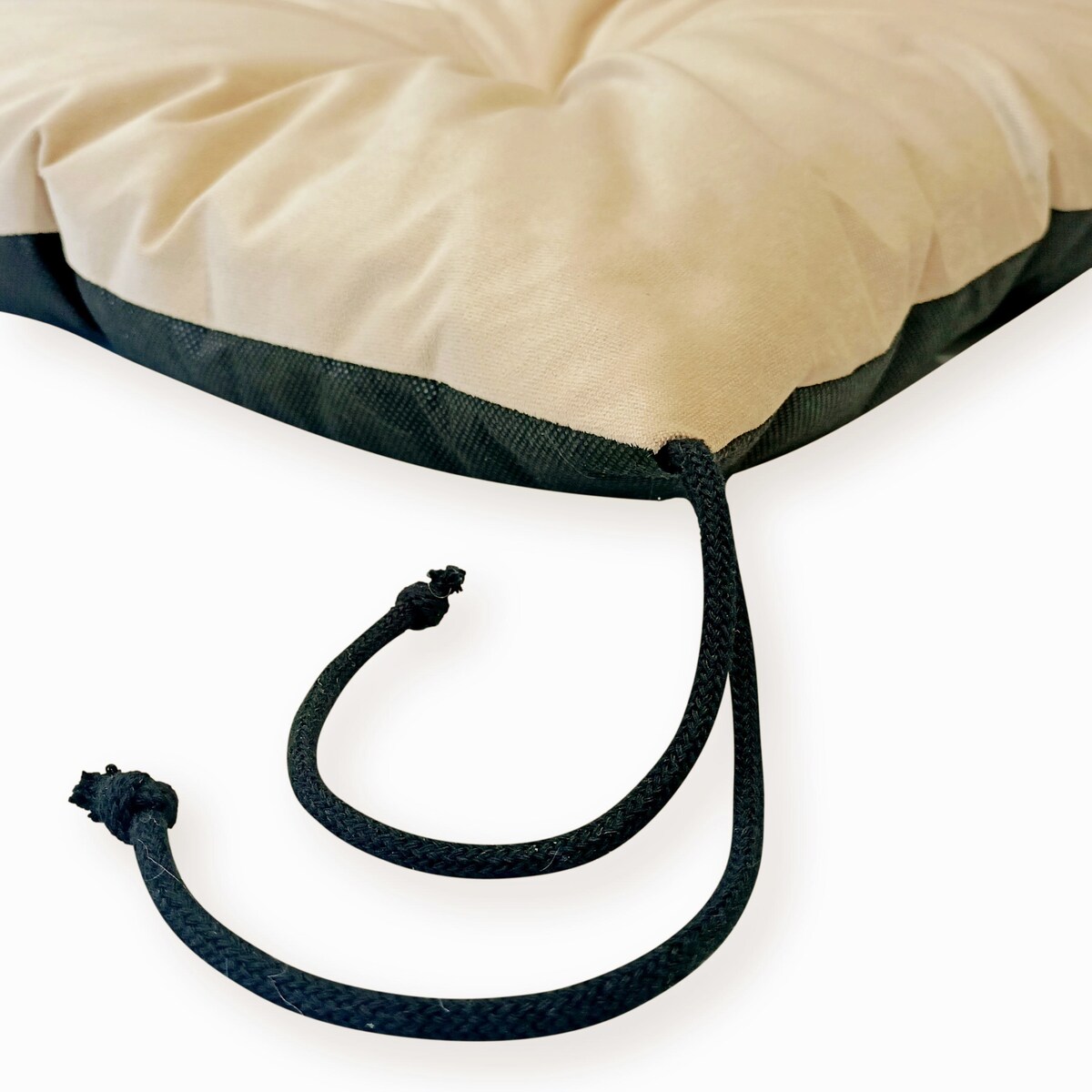 Poduszki na meble ogrodowe z oparciem, 180x60x50 cm, Beż