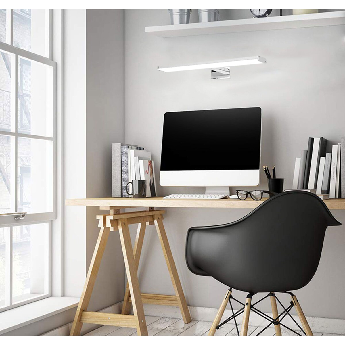 Kinkiet Led App368-1W 40Cm Chrom, Metal